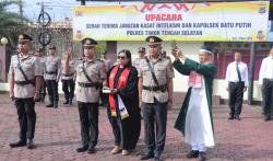 Kapolres TTS Pimpin Sertijab Tiga Pejabat Utama, Tegaskan Pentingnya Penyegaran Organisasi