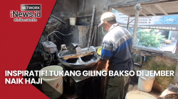 Inspiratif, Tukang Giling Bakso di Jember Naik Haji