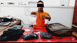 Pria Asal Murung Raya Ditangkap Edarkan Narkoba, Sabu dan Pil Karisoprodol Ditemukan