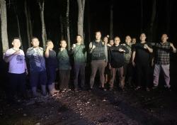 Waka Administratur KPH Purwodadi dan Wakapolres Grobogan Pimpin Patroli Jaga Wana