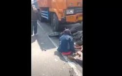 Horor di Lampu Merah, Dump Truk Tabrak 4 Kendaraan saat Berhenti, 1 Kritis 4 Luka Parah 