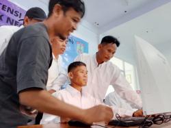 Sebelum Ikut Ujian Di Makassar, Tenaga Honorer DLHK Sinjai Ikuti Simulasi CPNS
