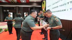 Letkol Sobirin Tinggalkan Kodim TTS dengan Haru, Letkol Gunawan Sambut Tugas Baru