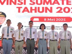 Sumut Kirim 6 Pelajar Terbaik Ikuti Seleksi Paskibraka Nasional, Salah Satunya Siswa SMA IP Adzkia M