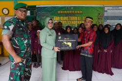 Sambut HUT ke-62, Kodam XVII/Cenderawasih Gelar Anjangsana ke Panti Asuhan