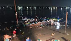 Kapal MS Doa Ibu Meledak di SPBB Sungai Musi, 7 Korban Mengalami Luka Bakar