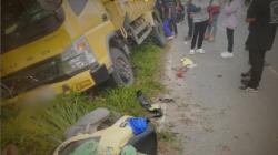 Kecelakaan Maut di Samboja, Truk Ugal-ugalan Lindas Emak-Emak hingga Tewas 