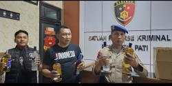 Ungkap Belasan Kasus Premanisme, Polresta Pati Sita Puluhan Botol Miras dan Sejumlah Uang