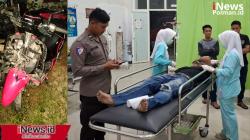 Lakalantas di Wonomulyo! Remaja dan Pengendara Motor Luka Serius, Polisi Selidiki Penyebabnya