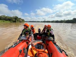 Tim SAR Gabungan Masih Lakukan Pencarian Korban Tenggelam di Sungai Kahayan
