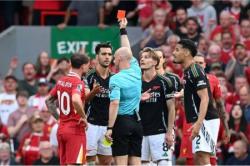 Kartu Merah Merino Bikin Arsenal Gagal Curi Kemenangan di Anfield