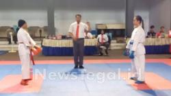 51 Atlet Pelajar Jenjang SMP Ikuti O2SN Cabor Karate Berikut Para Juara