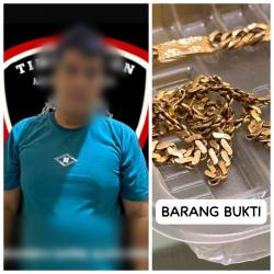 Maling Emas 25 Gram di Puskesmas Manuju Berhasil Diciduk Polisi, Pelaku Manfaatkan Kelengahan Korban