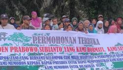 Kebun Sawit Dicaplok, Ratusan Petani di Kampar Riau Minta Bantuan Presiden Prabowo