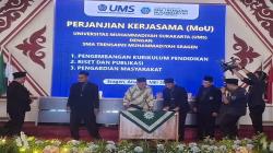 MoU dengan SMA Trensains Sragen, UMS Dorong Lahirnya Generasi yang Transendental
