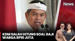 Wacana Gubernur Jabar Gaji Warga Jakarta Rp10 Juta/Bulan Disorot, Stafsus Gubernur DKI: Salah Hitung