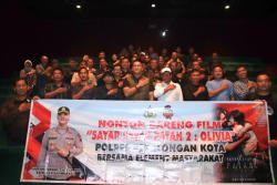 Polres Pekalongan Kota Nobar Film Sayap-Sayap Patah 2: Olivia, Angkat Isu Terorisme dan Kemanusiaan