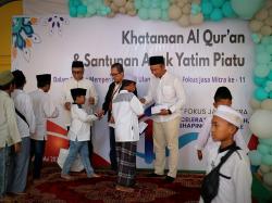Rayakan Ulang Tahun ke-11, PT Fokus Jasa Mitra Gelar Khataman Quran dan Santunan Anak Yatim