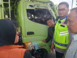Resahkan Pengendara, Kapolres dan Bupati Gowa Tertibkan Sopir Truk Tambang Nakal
