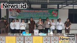 Cabjari Labuhan Deli Musnahkan Barang Bukti 363 Perkara, Termasuk Narkotika dan Mesin Judi