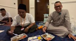 Makan Siang di Lorong Hotel, Jemaah Haji SOC 24 Nikmati Menu Nusantara yang Lezat di Madinah