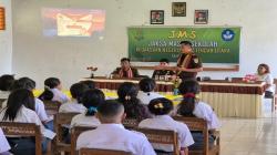 Jaksa Masuk Sekolah di TTU Bekali Siswa SMAN Bikomi Nilulat tentang Kenakalan Remaja dan Hukum