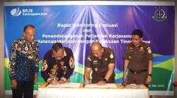 BPJS Ketenagakerjaan dan Kejati Papua Perkuat Sinergi Perlindungan Pekerja Lewat PKS Serentak