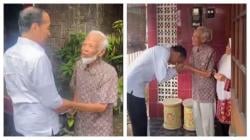 Jokowi Kunjungi Kediaman Kasmudjo Dosen Pembimbing saat Kuliah di UGM