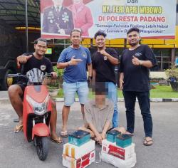 Ketahuan Curi 4 Sepeda Listrik dan 38 Aki, Karyawan Toko di Padang Ditangkap