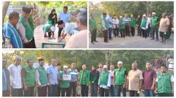 Baznas Sumba Timur Bangun Jalan Rabat di Wangga, Kolaborasi Lintas Agama Bantu Warga Dhuafa