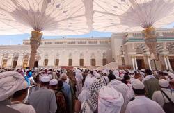 Jamaah Haji Antusias Masuk Raudhoh Tanpa Aplikasi Nusuk