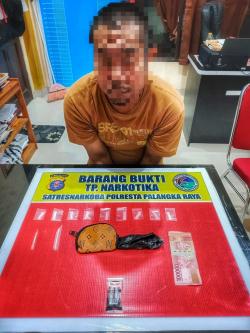 Polisi Tangkap Pengedar Narkoba di Palangka Raya, 9 Paket Sabu Diamankan sebagai Barang Bukti