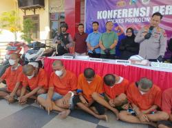 Polres Probolinggo Gencar Ungkap Narkoba, Pertengahan Mei 2025 Enam Pelaku Diringkus