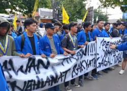 Unjuk Rasa di Gedung DPRD, Ini Kritik PMII untuk Pemkab Indramayu