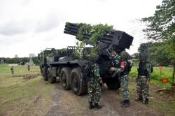 Menart 2 Marinir Gelar Latihan Pertempuran di Surabaya