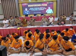 Operasi Pekat II Semeru 2025, Polda Jatim Tangkap 2.307 Pelaku Premanisme yang Resahkan Warga