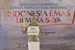 Tamara Rizkyanu Arta, Pelajar SMA Bukateja Purbalingga Raih Juara 1 Lomba Esai Nasional