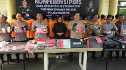 Polres Nganjuk Bongkar 73 Kasus Kriminal Sepanjang Mei 2025