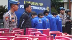 Polres Temanggung Bongkar Praktik Ilegal Pengoplosan Gas Elpiji Subsidi di Kandang Ayam
