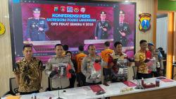 Polres Lamongan Ungkap 5 Kasus Pengeroyokan Selama Operasi Pekat Semeru II
