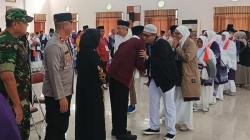 Tangis Haru Iringi Keberangkatan 182 Jemaah Calon Haji Kloter 32 asal Ciamis