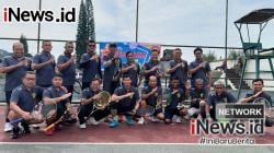 Pererat Silaturahmi, Pelindo Regional 1 Gelar Pertandingan Tenis Persahabatan di Berastagi
