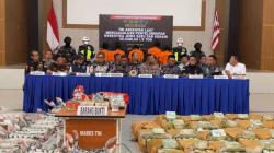 Penangkapan 5 WNA Selundupkan  1,9 Ton Narkoba, Diimingi Upah Rp14 Juta