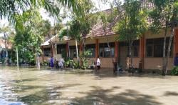 Luapan Sungai Kruwul Merendam Dua Desa di Kecamatan Turi