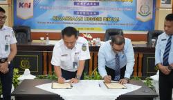 KAI dan Kejari Binjai Teken Kerja Sama Masalah Hukum Perdata dan Tata Usaha Negara