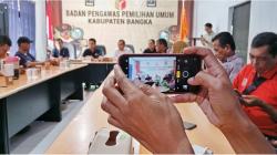 Ngopi Bareng, Bawaslu Ajak Awak Media Awasi Pilkada Ulang Kabupaten Bangka