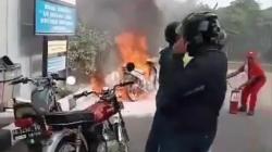 Motor Terbakar Usai Isi BBM di SPBU Boyolali, Diduga Akibat Kebocoran Selang Bensin