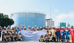 Pertamina EP Jatibarang Field Terima Kunjungan Universitas Pertahanan RI