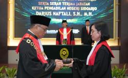 Darius Naftali Jabat Ketua PN Sidoarjo Gantikan Sri Sulastri, Ini Jejak Kariernya