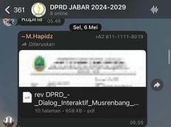 DPRD Jabar Kecewa Jadwal Musrenbang Diubah Mendadak, Tuding Pemprov Main Kucing-Kucingan
